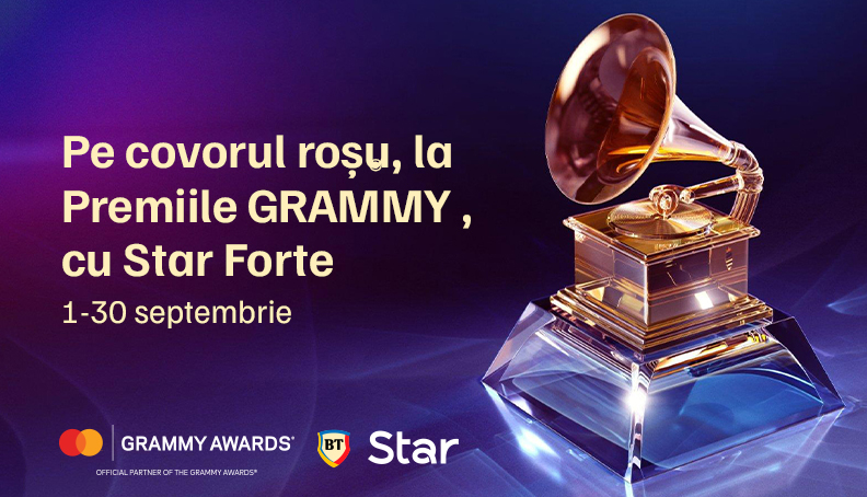 Star Forte x Gala Premiilor Grammy - experiența VIP pentru clienții BT